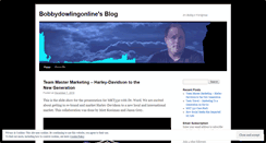 Desktop Screenshot of bobbydowlingonline.wordpress.com