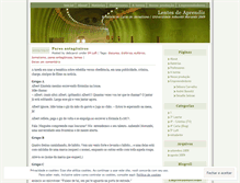 Tablet Screenshot of lentesdeaprendiz.wordpress.com