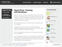 Tablet Screenshot of itthemthey.wordpress.com