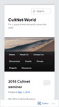 Mobile Screenshot of cultnetworld.wordpress.com
