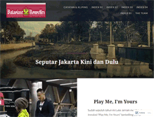 Tablet Screenshot of bataviase.wordpress.com