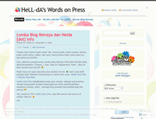 Tablet Screenshot of helld4.wordpress.com