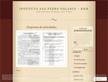 Tablet Screenshot of ispnolasco.wordpress.com