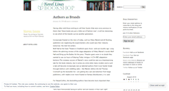Desktop Screenshot of novellines.wordpress.com