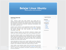 Tablet Screenshot of linukz.wordpress.com