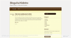 Desktop Screenshot of kidinho.wordpress.com