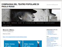 Tablet Screenshot of compagniadelteatropopolare.wordpress.com