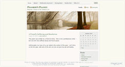 Desktop Screenshot of pilgrimsplanet.wordpress.com