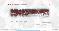 Desktop Screenshot of diasdelrecuerdo.wordpress.com