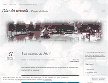 Tablet Screenshot of diasdelrecuerdo.wordpress.com