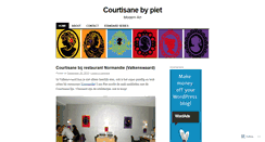 Desktop Screenshot of courtisanebypiet.wordpress.com