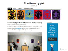 Tablet Screenshot of courtisanebypiet.wordpress.com