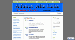 Desktop Screenshot of alfaleite.wordpress.com