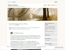 Tablet Screenshot of miracahills.wordpress.com