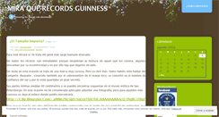 Desktop Screenshot of miraquerecordsguinnes.wordpress.com