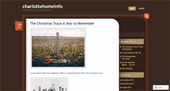 Desktop Screenshot of charlottehomeinfo.wordpress.com