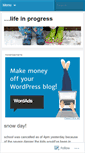 Mobile Screenshot of dennylifeinprogress.wordpress.com