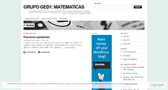 Desktop Screenshot of grupoged1.wordpress.com