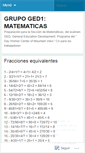 Mobile Screenshot of grupoged1.wordpress.com