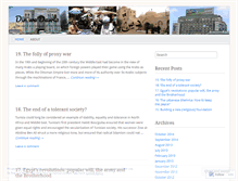 Tablet Screenshot of dinwdawla.wordpress.com