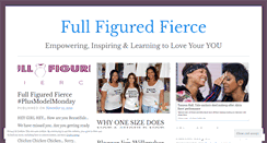 Desktop Screenshot of fullfiguredfierce.wordpress.com