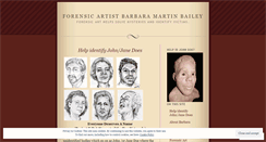 Desktop Screenshot of forensicartistbarbaramartinbailey.wordpress.com