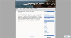 Desktop Screenshot of cruisingmoon.wordpress.com