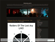 Tablet Screenshot of bohemiangrovemanchester.wordpress.com