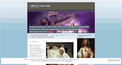 Desktop Screenshot of faithforliving.wordpress.com
