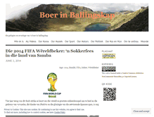 Tablet Screenshot of boerinballingskap.wordpress.com