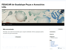 Tablet Screenshot of fesacar.wordpress.com