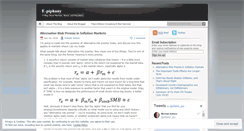 Desktop Screenshot of mikeashton.wordpress.com