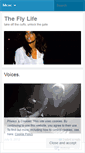 Mobile Screenshot of flylife.wordpress.com