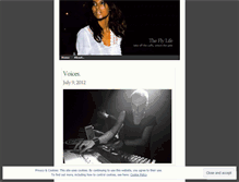 Tablet Screenshot of flylife.wordpress.com
