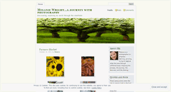 Desktop Screenshot of melaniewrightphotography.wordpress.com