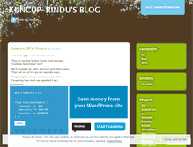 Tablet Screenshot of kuncuprindu.wordpress.com