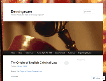Tablet Screenshot of denningzcave.wordpress.com