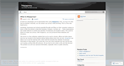 Desktop Screenshot of ninjap02.wordpress.com