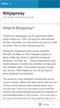 Mobile Screenshot of ninjap02.wordpress.com