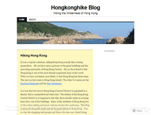 Tablet Screenshot of hongkonghike.wordpress.com
