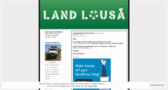 Desktop Screenshot of landlousa.wordpress.com
