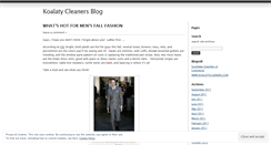 Desktop Screenshot of koalatycleaners.wordpress.com