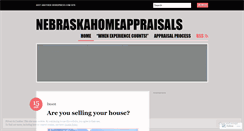 Desktop Screenshot of nebraskahomeappraisals.wordpress.com