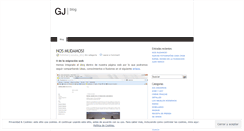 Desktop Screenshot of gaztelujerezblog.wordpress.com