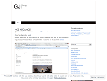 Tablet Screenshot of gaztelujerezblog.wordpress.com