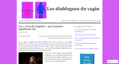Desktop Screenshot of diabloguesduvagin.wordpress.com