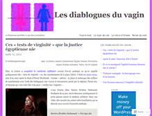 Tablet Screenshot of diabloguesduvagin.wordpress.com