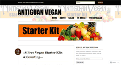 Desktop Screenshot of antiguanvegan.wordpress.com