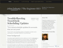 Tablet Screenshot of johnfdoherty.wordpress.com
