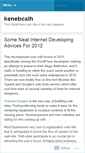 Mobile Screenshot of kenebcalh.wordpress.com
